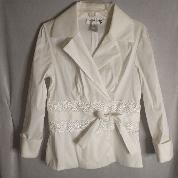 *USED* Victor Costa Semi-formal Top - Picture 1 of 7